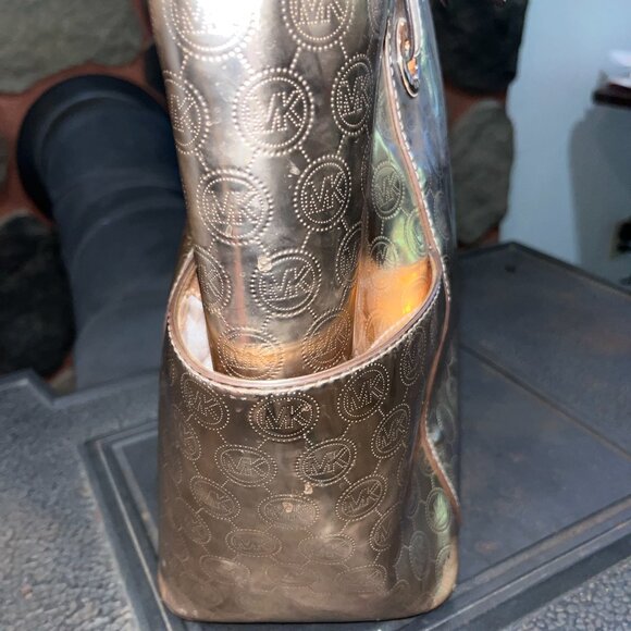 Michael Kors Rose Gold Tote - Picture 8 of 10